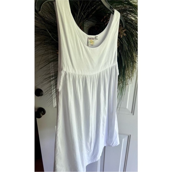 Batik Bali white sleeveless top size small/medium - Picture 3 of 14